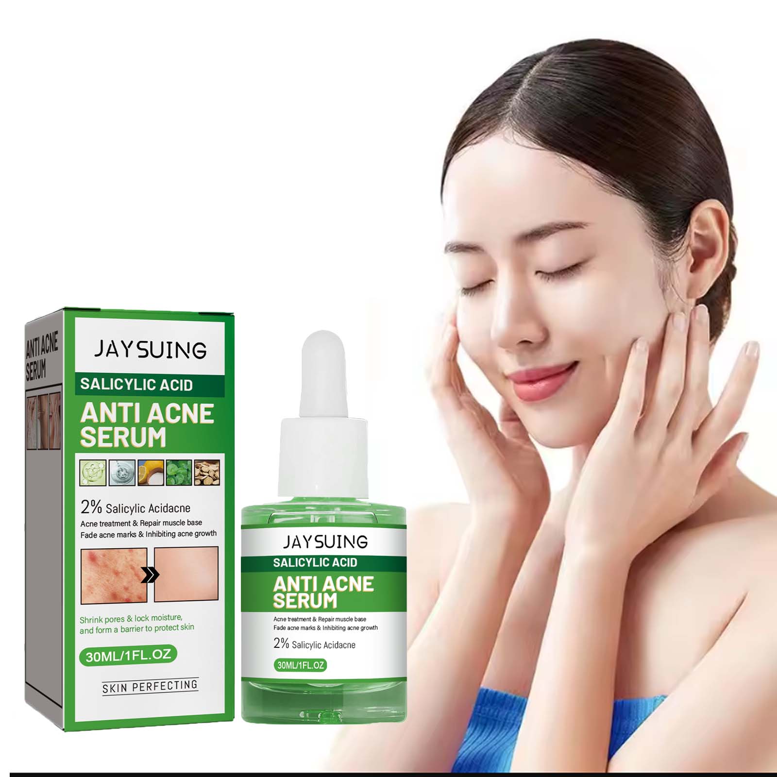 Glycolic Acid Exfoliant - Serum Wajah Anti Jerawat Asam Salisilat