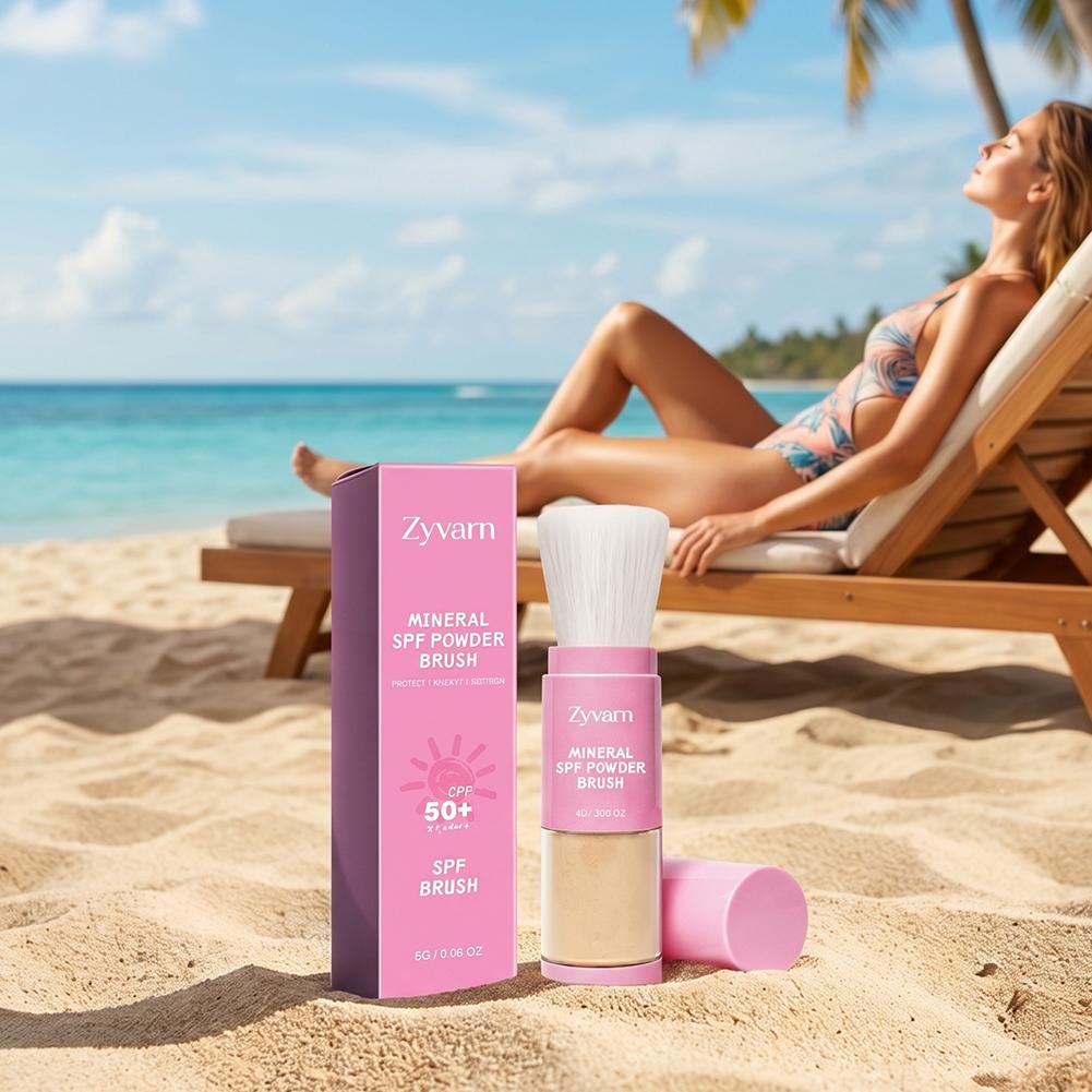 Physical Sunscreen Mineral - Bedak Tabir Surya Fisik 8g SPF