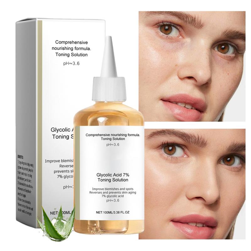 Glycolic Acid Exfoliant - Toner pengelupas kulit, asam glikolat 100