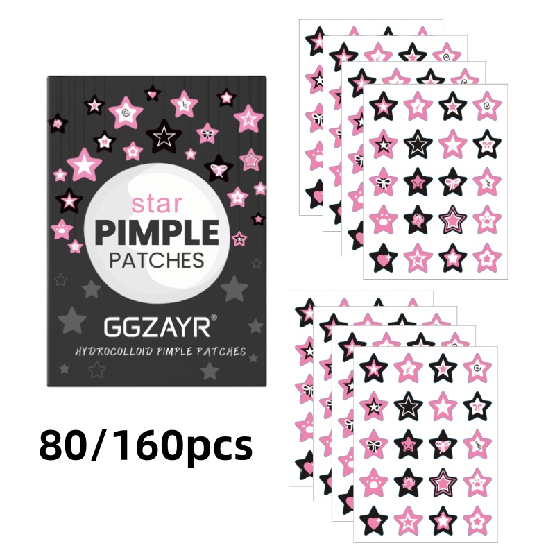 Skincare Acne - Set Patch Jerawat Bintang 80/160 Buah