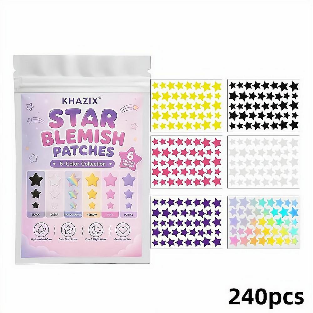 Skincare Acne - Plester Jerawat Bintang Tujuh Warna Untuk