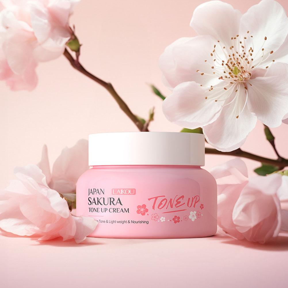 Skincare Glow - Pelembab Wajah Krim Pencerah Wajah, Sakura