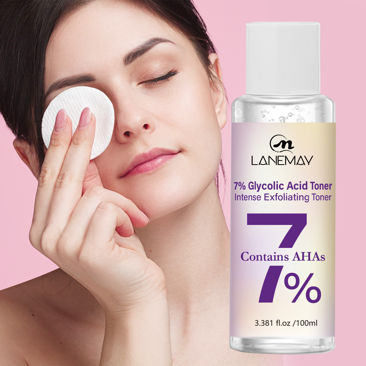 Glycolic Acid Exfoliant - Toner Asam Glikolat 7% – Pengelupas