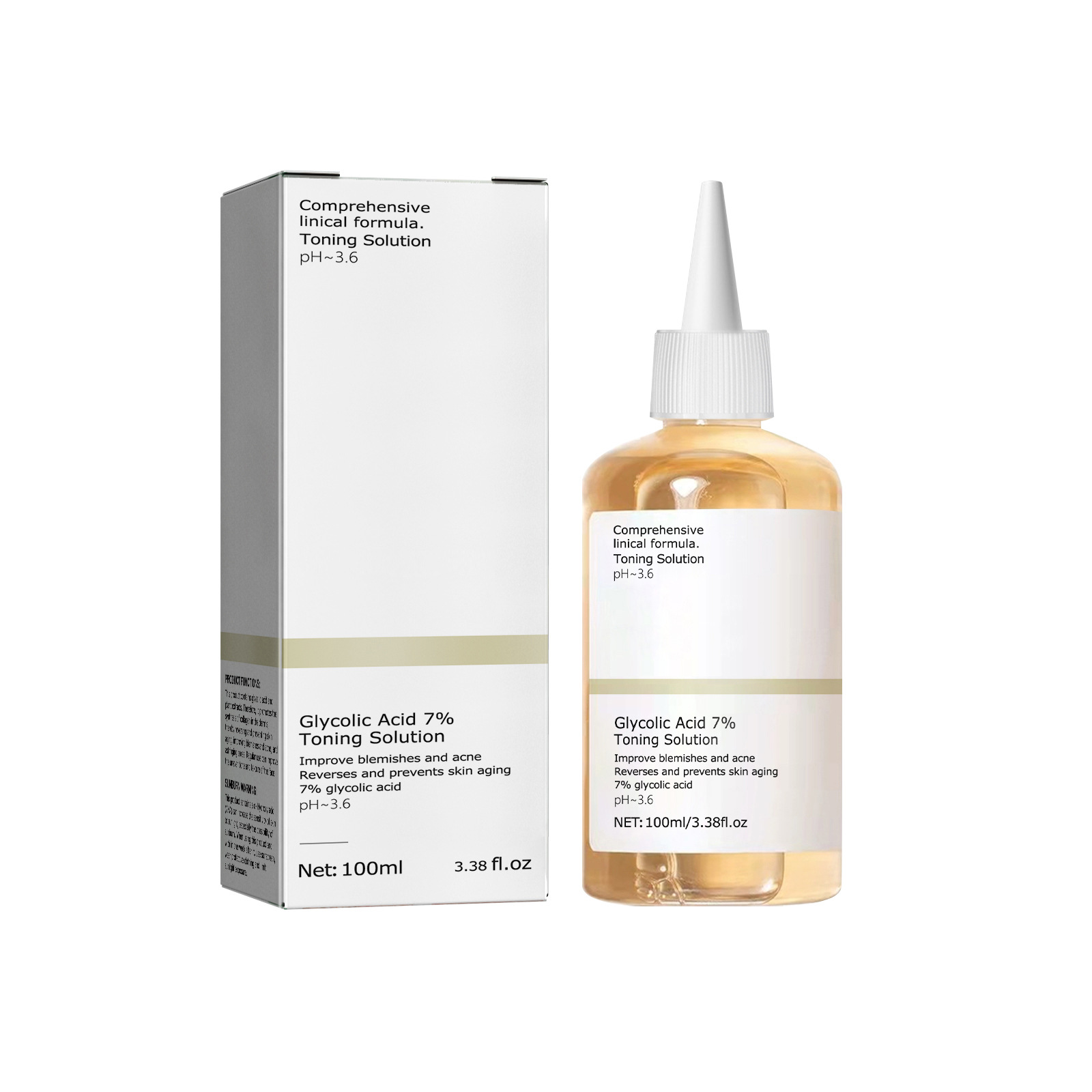 Glycolic Acid Exfoliant - Solusi Toning 100 asam glikolat 7%