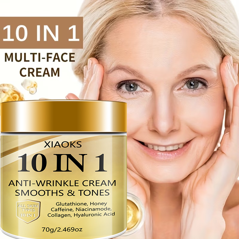 Retinol Vitamin A Cream - Krim Pengencang dan Pengangkat Instan 10-in-1,