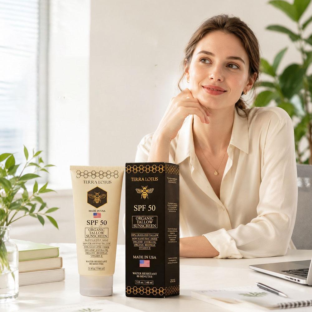 Terra Lotus SPF50 Tabir Surya  - Physical Sunscreen Mineral ulasan dan harga