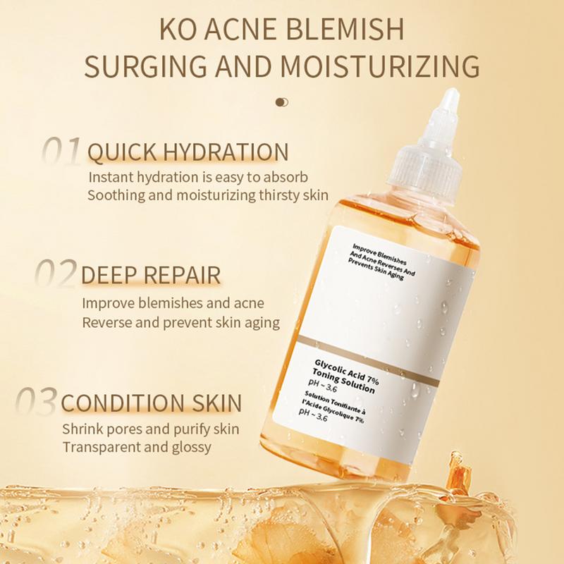 Asam Glikolat 7% Toner Bergizi - Glycolic Acid Exfoliant ulasan dan harga
