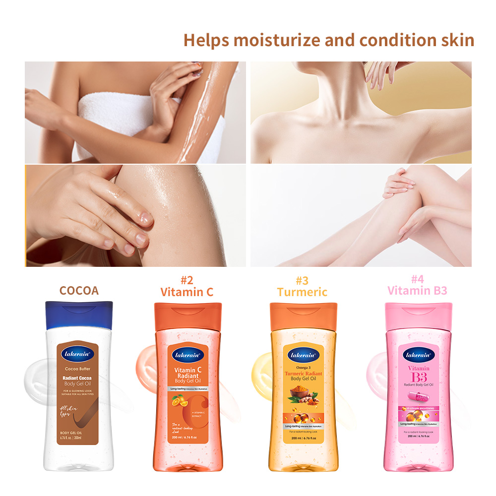 Minyak Gel Tubuh Vitamin C Kun - Skincare Glow ulasan dan harga