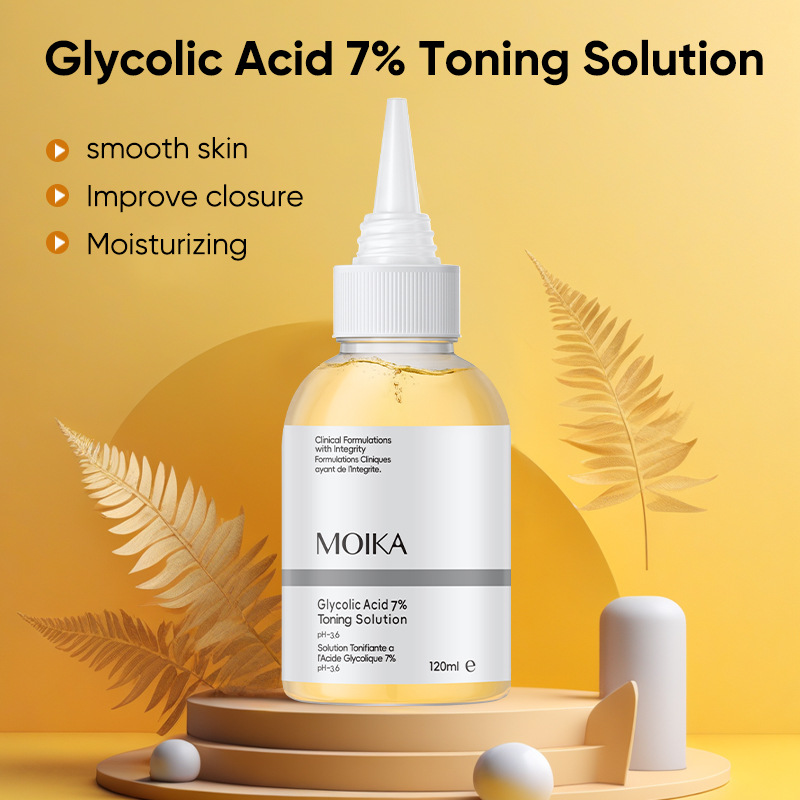 120ml Toner Wajah Hidrasi 7% A - Glycolic Acid Exfoliant ulasan dan harga
