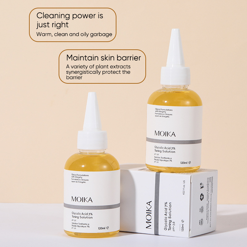 120ml Toner Wajah Hidrasi 7% A - Glycolic Acid Exfoliant ulasan dan harga