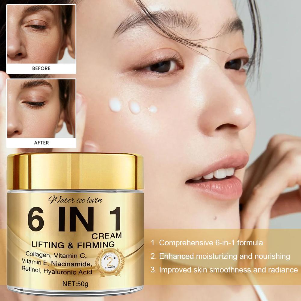 Krim Wajah Kolagen 6 IN 1 Peng - Retinol Vitamin A Cream ulasan dan harga