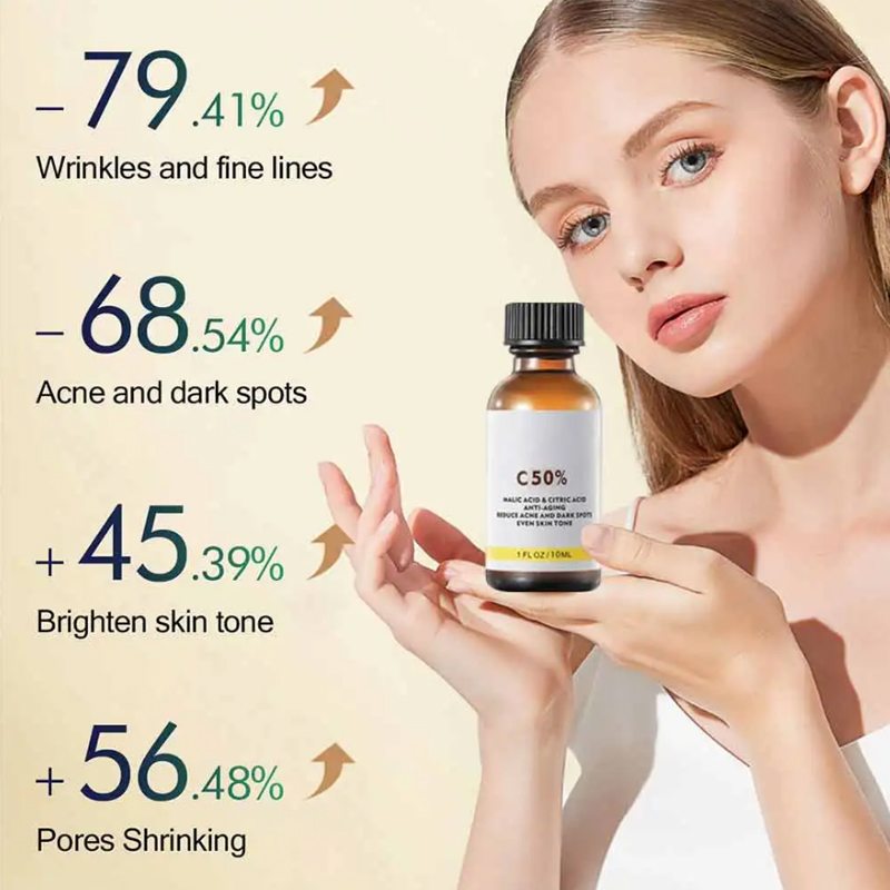 Serum Pengelupas Wajah Asam Sa - Glycolic Acid Exfoliant ulasan dan harga