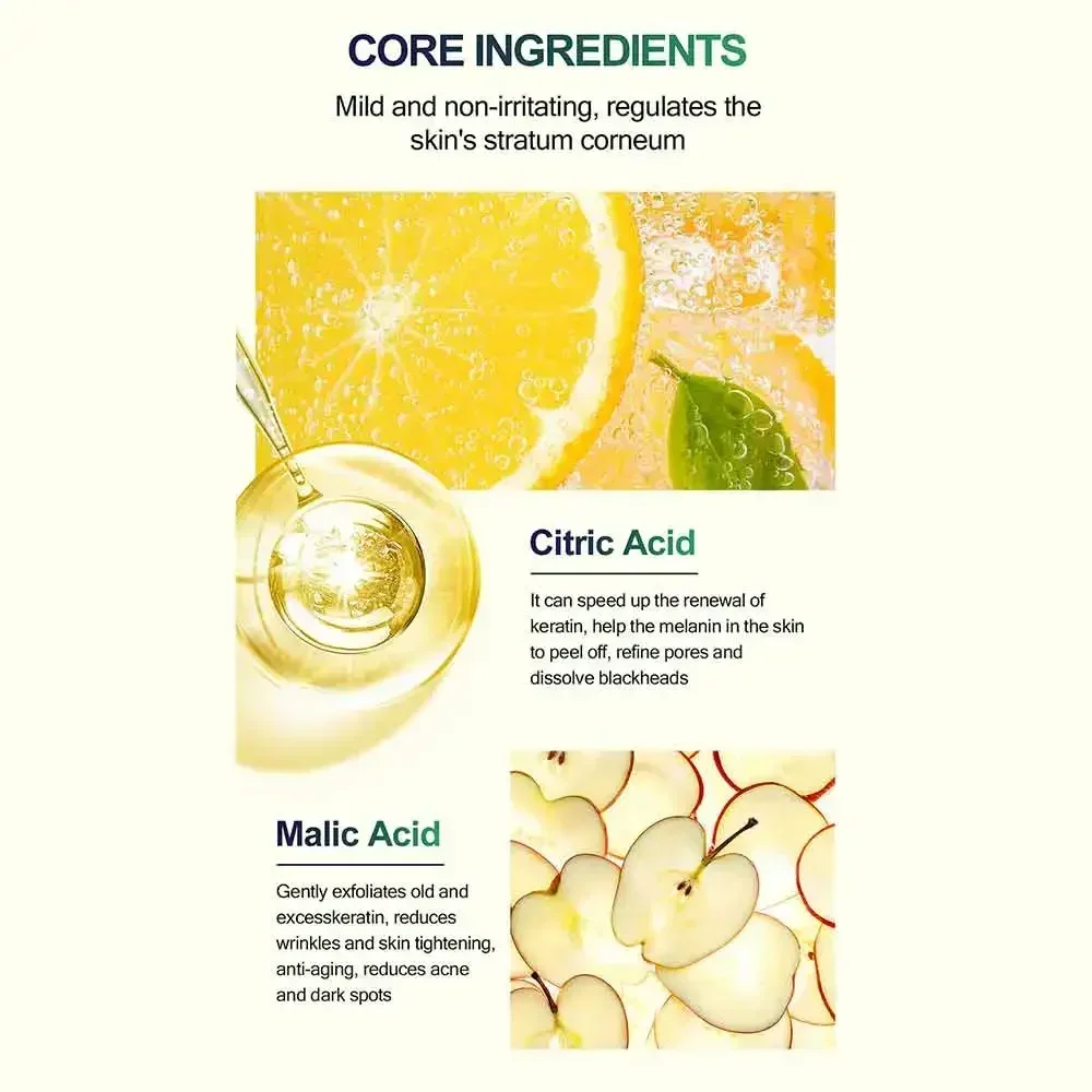 Serum Pengelupas Wajah Asam Sa - Glycolic Acid Exfoliant ulasan dan harga
