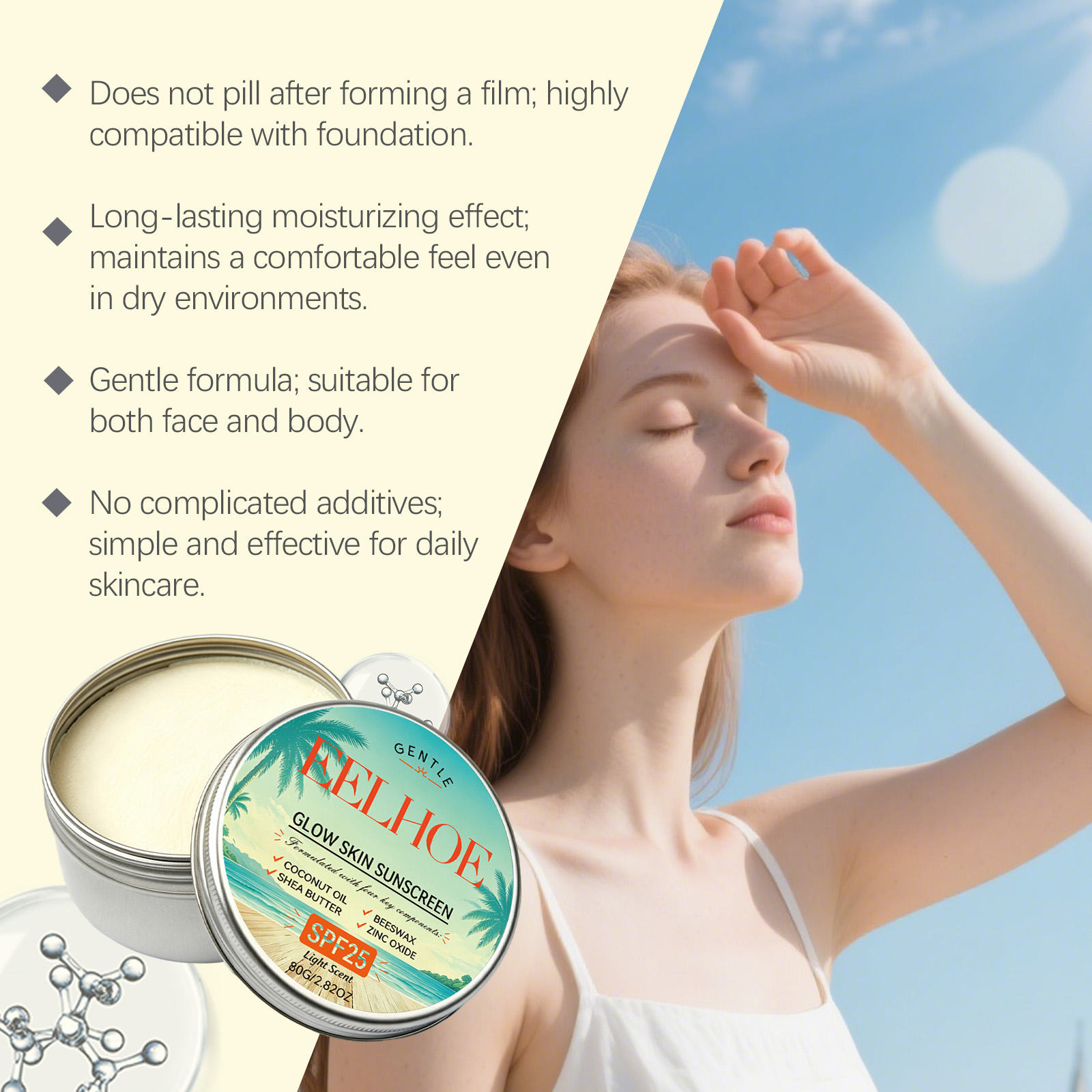 25+ Tabir Surya Fisik Zinc Oxi - Physical Sunscreen Mineral ulasan dan harga