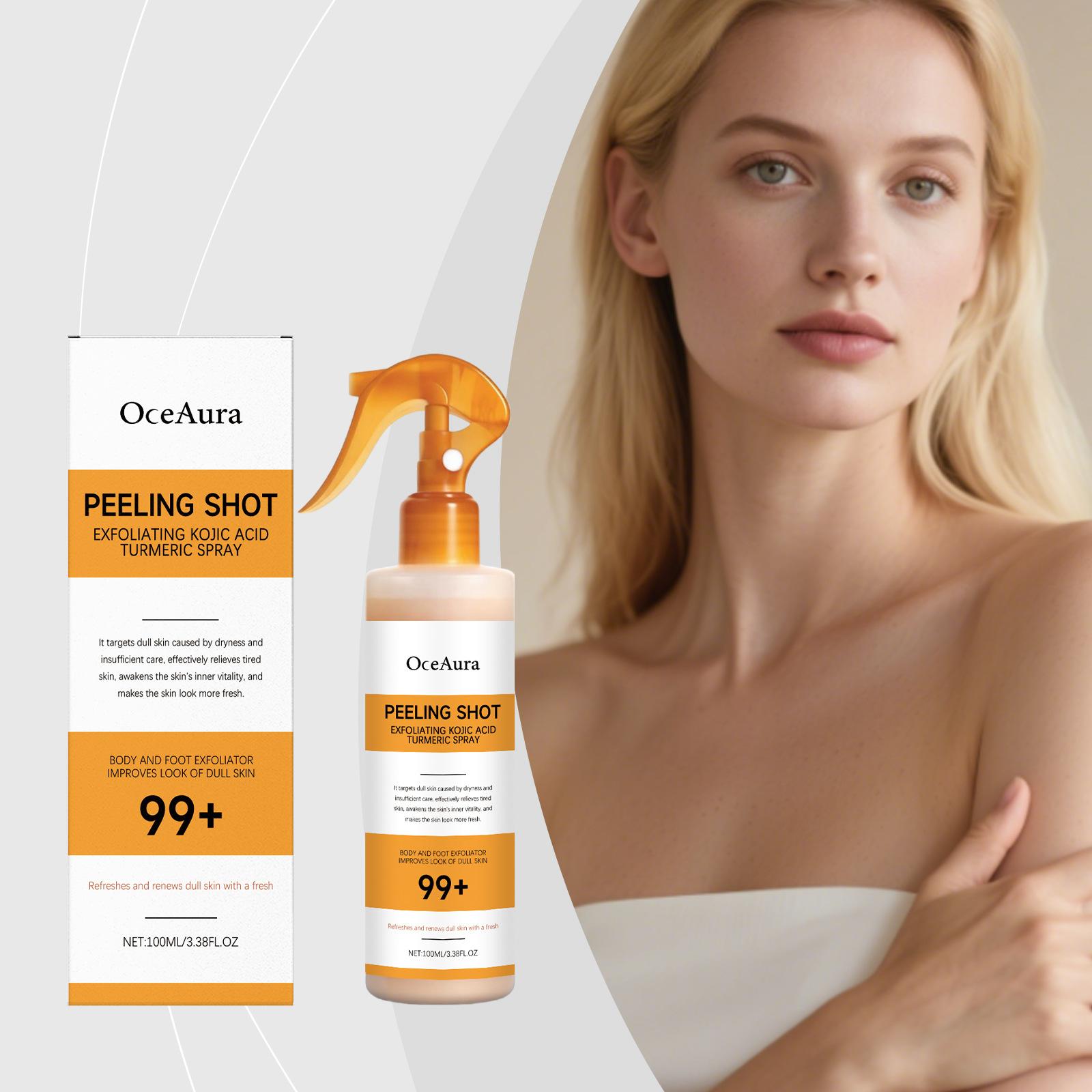 Semprotan Kunyit Asam Kojic Pe - Skincare Glow ulasan dan harga