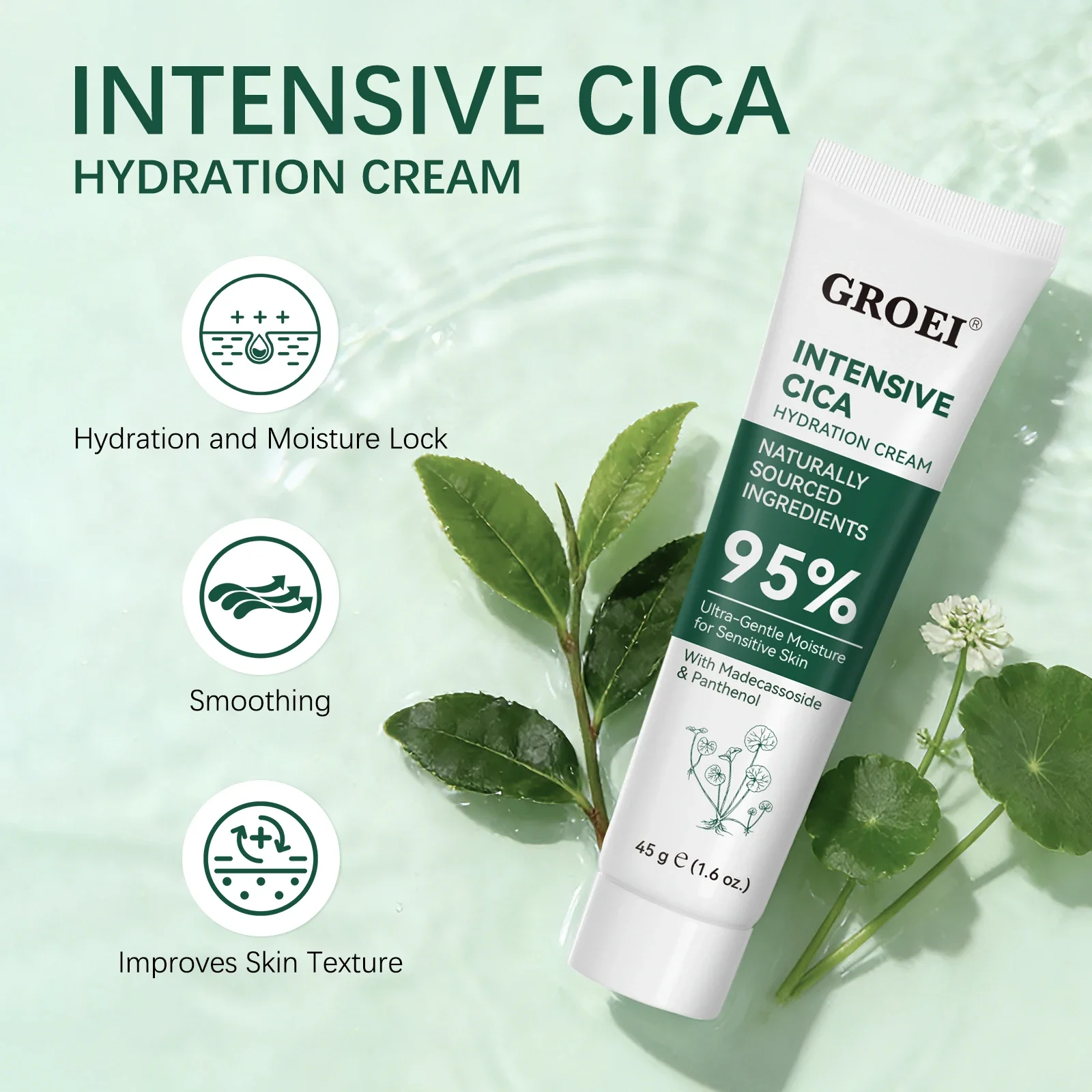 GROEI Krim Pelembap Rumput Sal - Skincare Glow ulasan dan harga