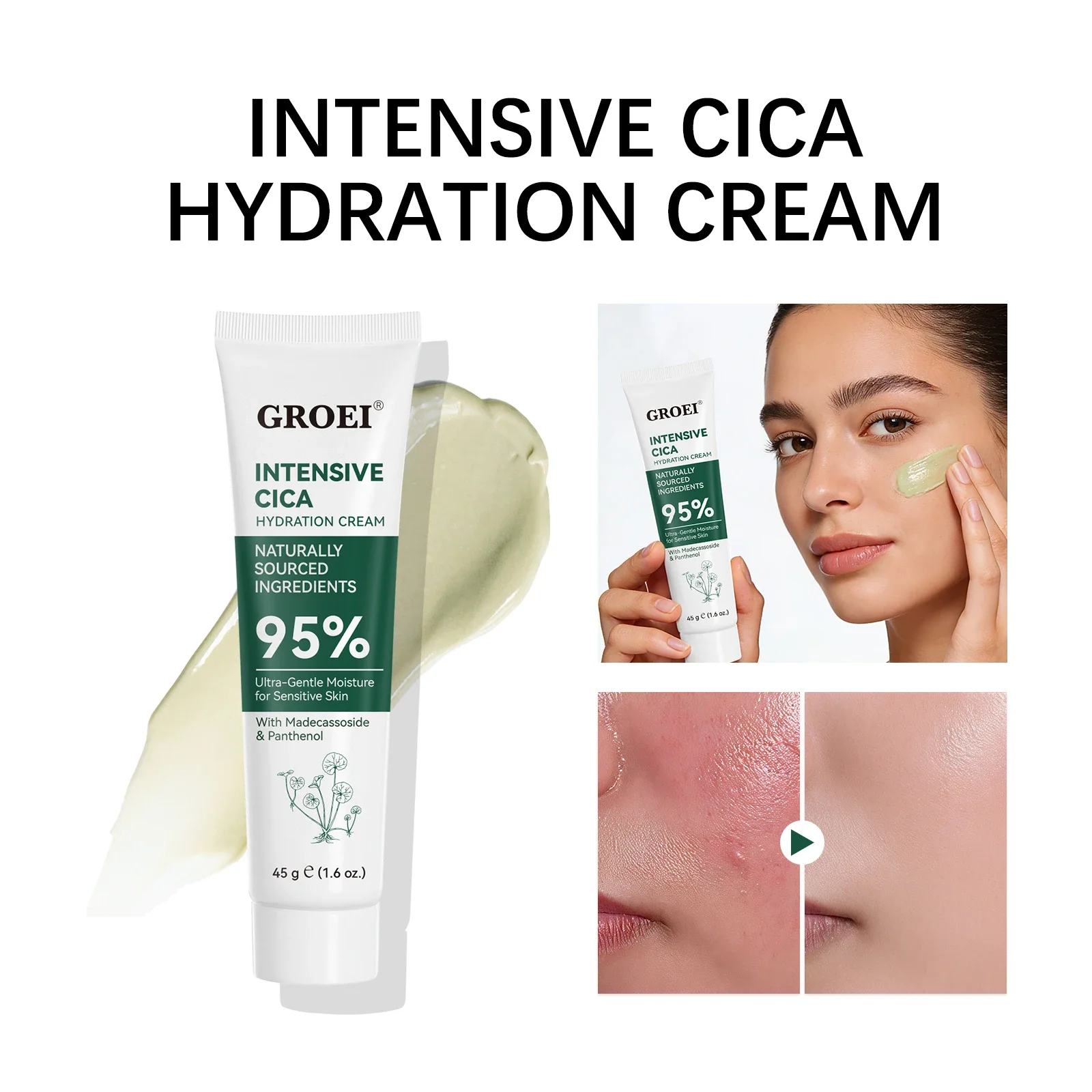 GROEI Krim Pelembap Rumput Sal - Skincare Glow ulasan dan harga