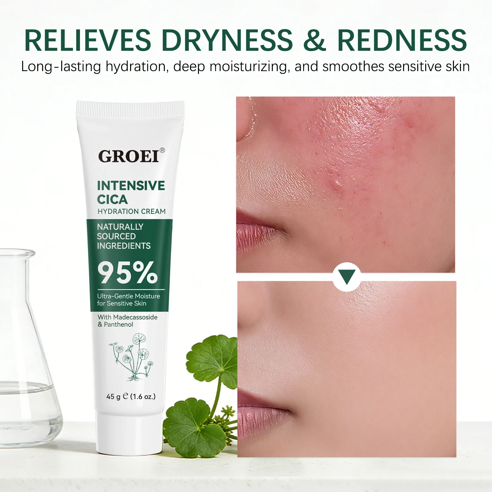 GROEI Krim Pelembap Rumput Sal - Skincare Glow ulasan dan harga