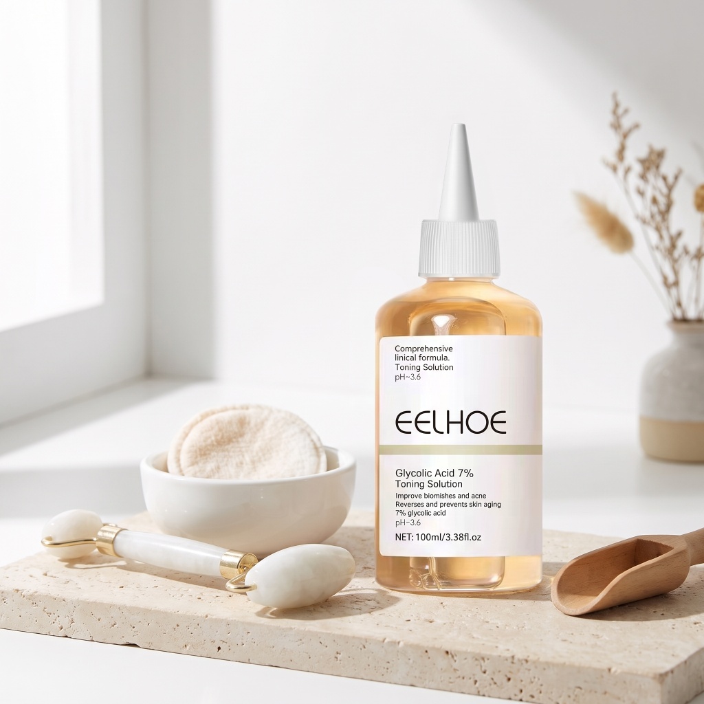 Larutan Toner Wajah Asam Gliko - Glycolic Acid Exfoliant ulasan dan harga