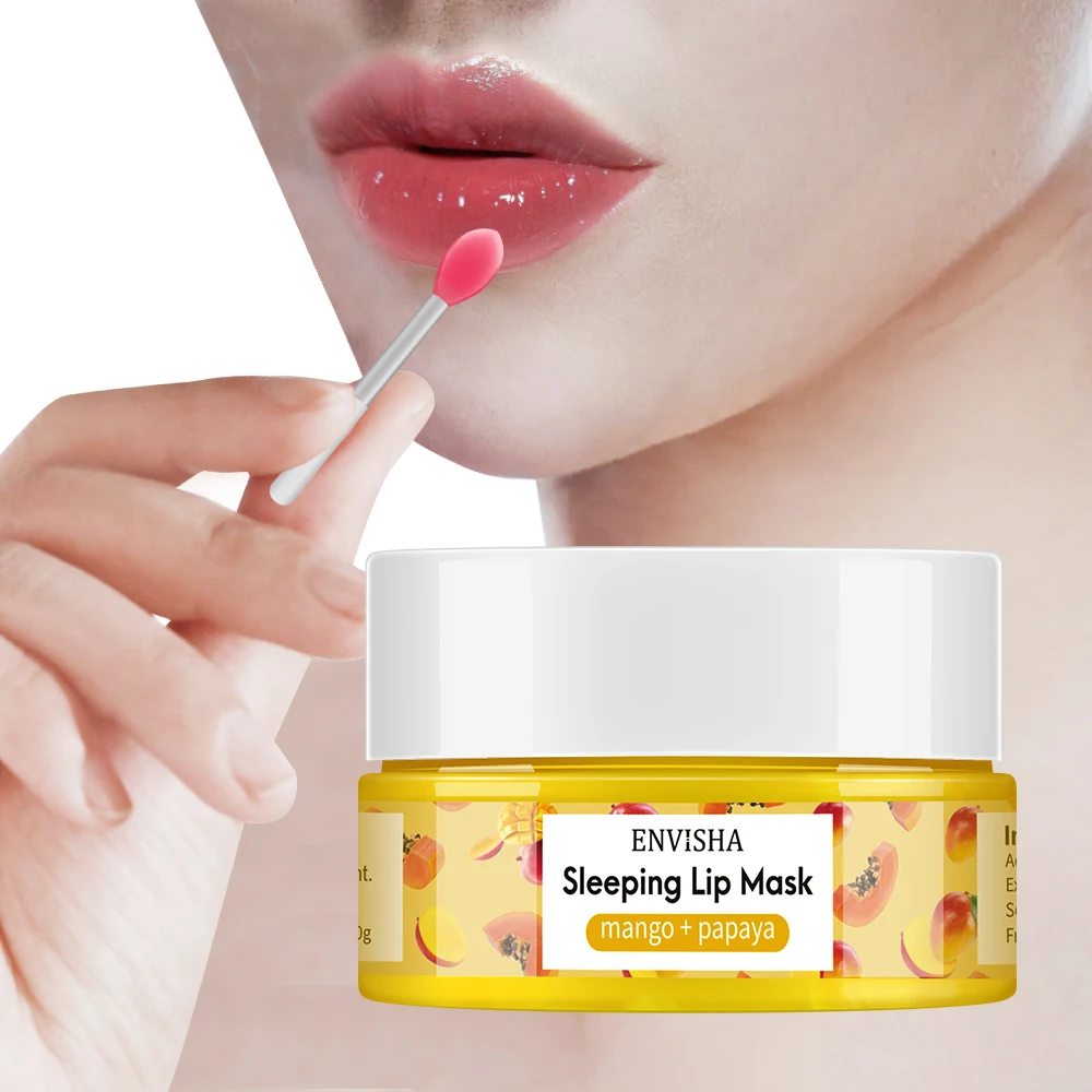 Enisha masker bibir perawatan  - Glycolic Acid Exfoliant ulasan dan harga