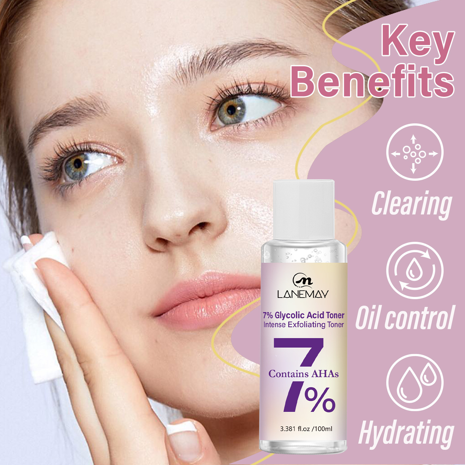 Toner Asam Glikolat 7% – Penge - Glycolic Acid Exfoliant ulasan dan harga