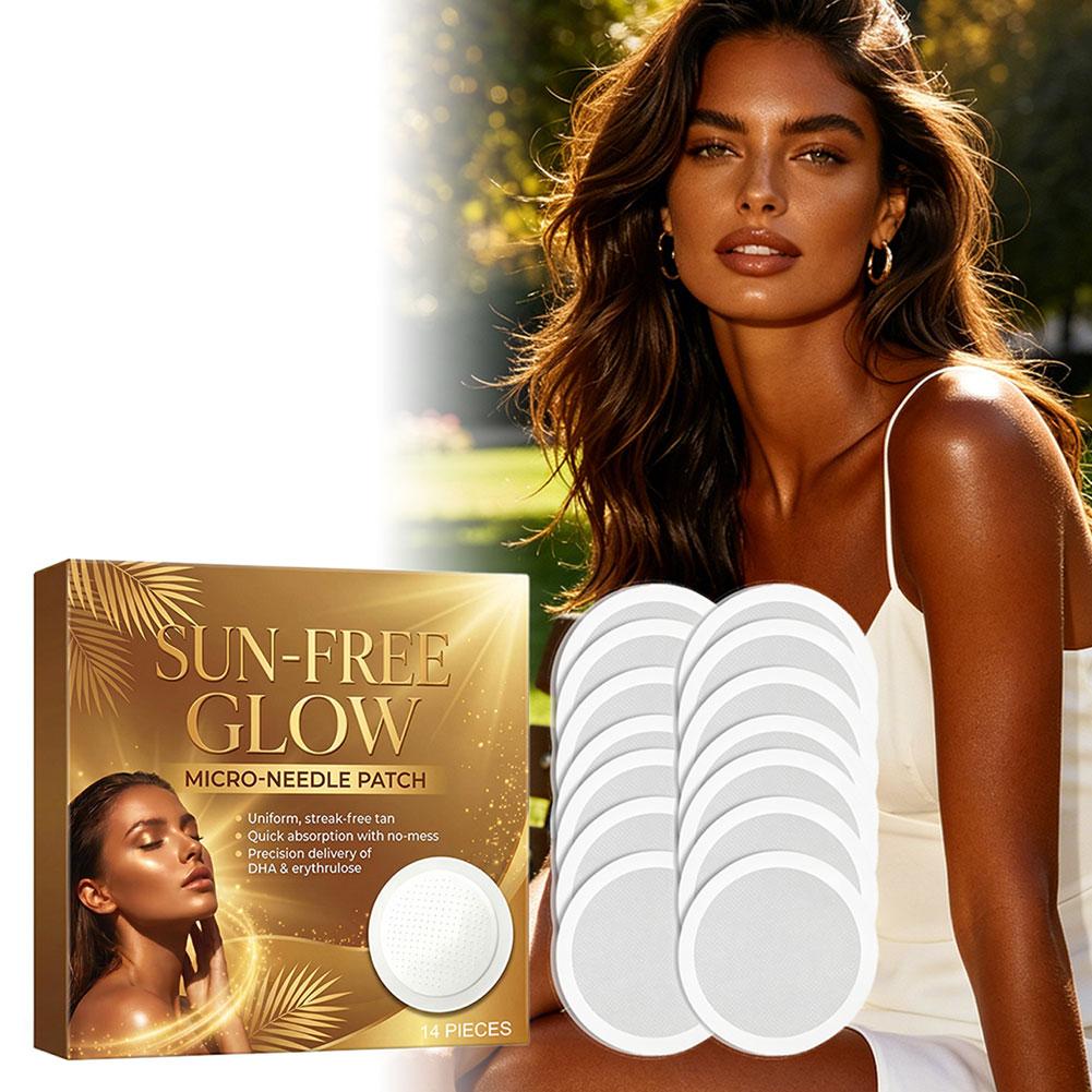 14Pcs Sun Free Glow Patch Sunl - Skincare Glow ulasan dan harga