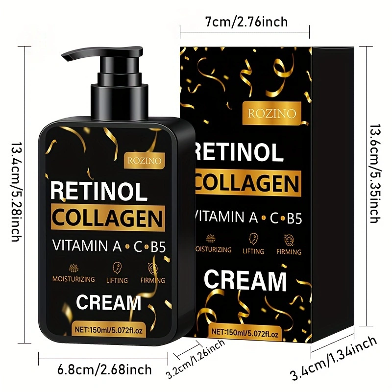 Krim Wajah Kolagen Retinol den - Retinol Vitamin A Cream ulasan dan harga