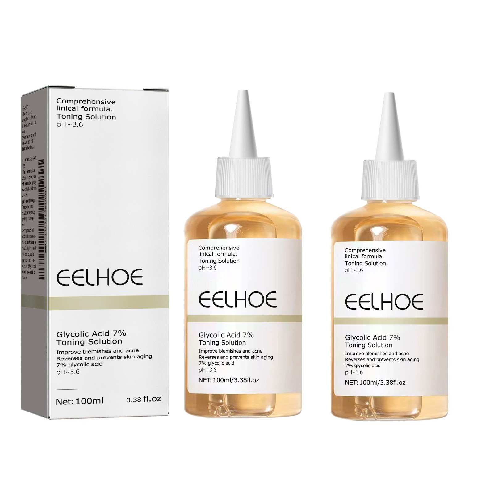 Asam Glikolat 7% Solusi Toning - Glycolic Acid Exfoliant ulasan dan harga